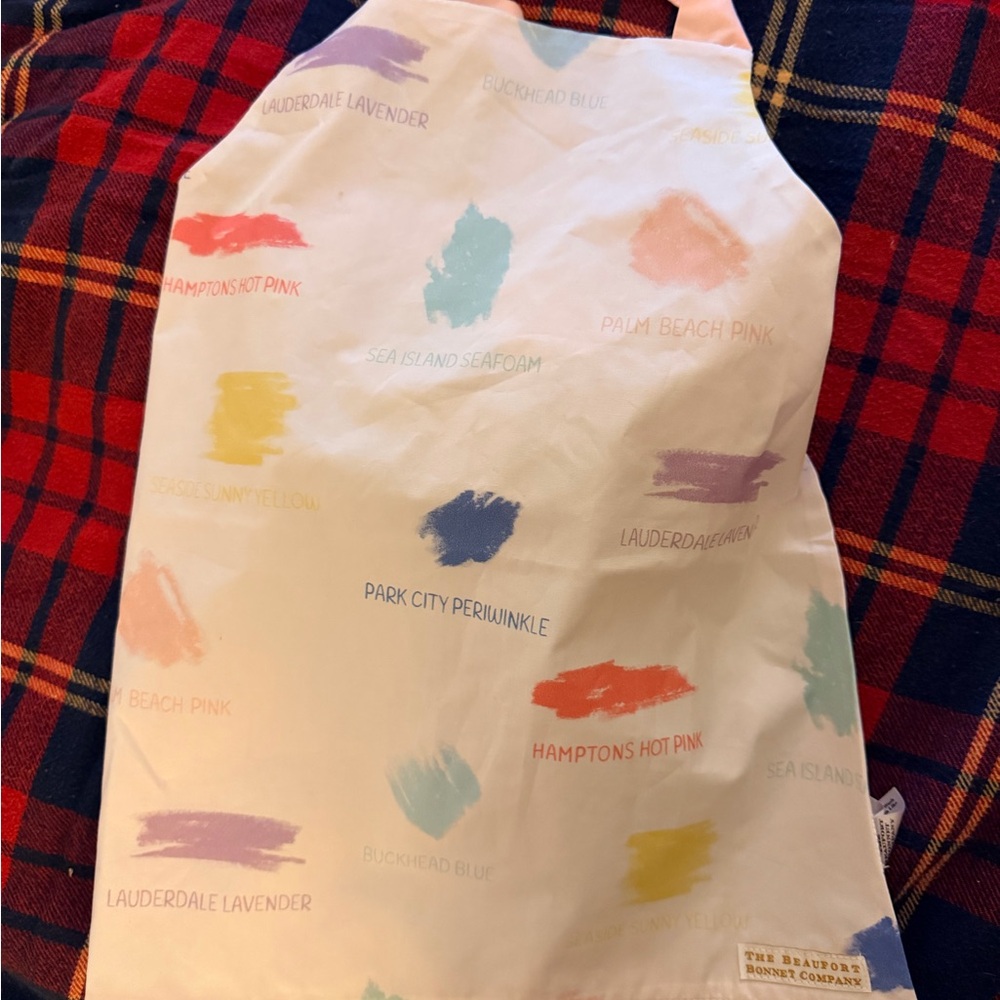 NWT TBBC Colorful Graphic Apron